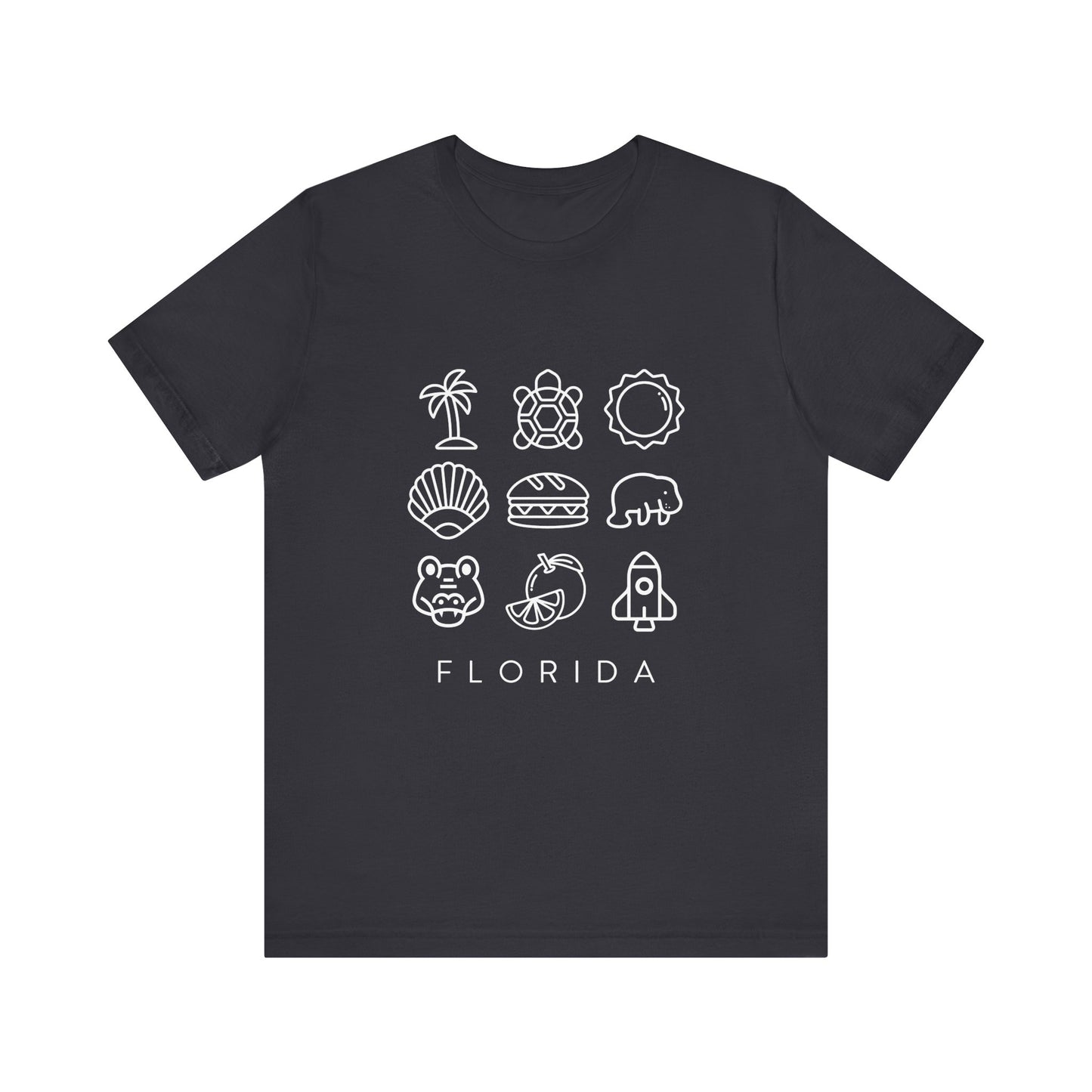 Black Florida Icon Shirt_PRINT ON DEMAND