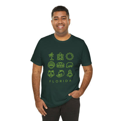Green Florida Icon Shirt PRINT ON DEMAND