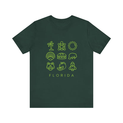 Green Florida Icon Shirt PRINT ON DEMAND