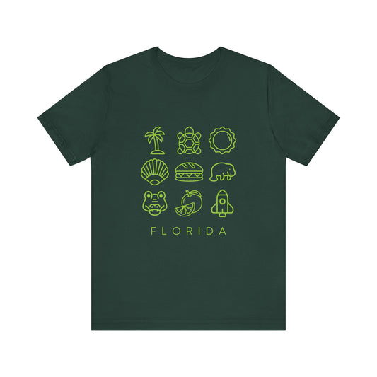 Green Florida Icon Shirt PRINT ON DEMAND