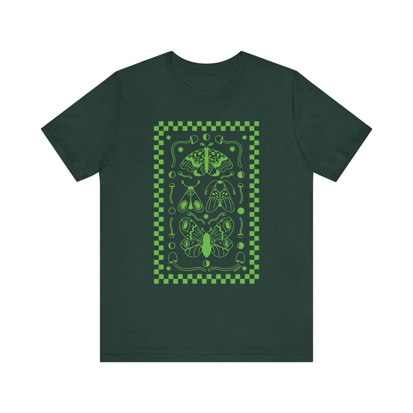 Green Moth T-Shirt PRINT ON DEMAND
