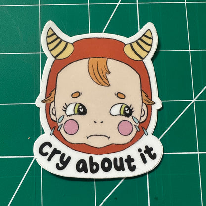 Cry About It Kewpie Sticker