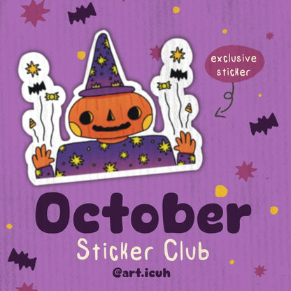 Monthly Sticker Club