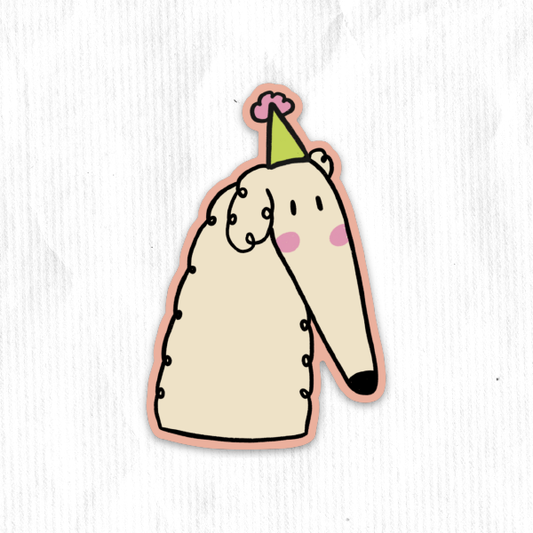 Party Borzoi Dog ticker