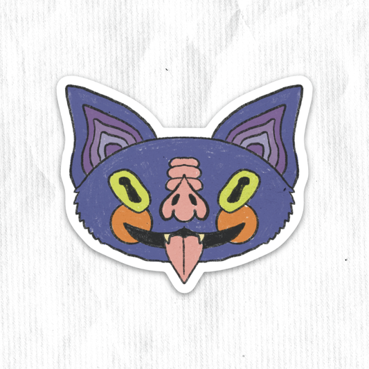 Spooky Bat Sticker