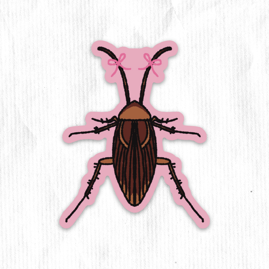 Coquette Roach Sticker