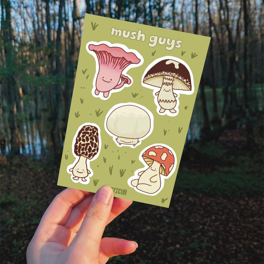 Mush Guys Sticker Sheet